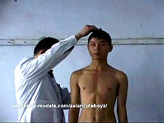 college schoolgirls naked Medical Exam