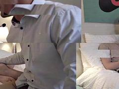 アナル, デカチン, フェラチオ, イく瞬間, カワイイ, ゲイ, 手コキする, 筋肉