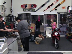 素人, 美女, デカチン, ブロンド, フェラチオ, 彼女, 手コキする, フェラする