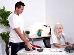 Anal, Culo, Lamer culo, Tetas grandes, Rubia, Mamada, Corridas faciales, Tacones