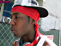 Leie, In den arsch, Schwarz, Blasen, Schwarz, Im freien, Pornostars, Öffentlich