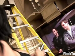 Leie, Grosse titten, Vollbusig, Spermaladung, Gruppensex, Hardcore, Orgie, Realität