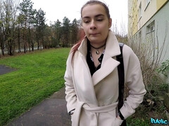 素人, アウトドア, 公共, ロシア人, 生徒