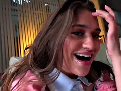 Enthousiasteling, Grote lul, Pijpbeurt, Handbeurt, Gezichtspunt, Slet, Zuigen, Tieten likken