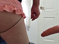 アナル, 女装男装, ディルド, ゲイ, ハードコア, ラティーナ, 下着, 一人