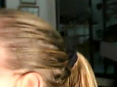 Blond, Stel, Sperma, Sperma shot, Vies praten, Reusachtig, Slikken, Vrouw