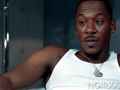 In den arsch, Schwarz, Blasen, Spermaladung, Hundestellung, Schwul, Handjob, Hardcore