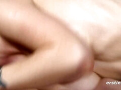 アナル, デカ尻, デカパイ, フェラチオ, 茶髪の, 熟年, 淫乱熟女, ティーン