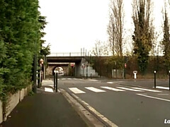 Sizzling interracial anal action with amateur blonde French newbie on pool table