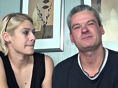 素人, デカパイ, バイセクシャル, ダブル開発, ハードコア, 淫乱熟女, 三人, オッパイの