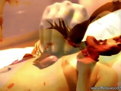 アジア人, 茶髪の, 女, 淫乱熟女, 母, ヌード, ソフトコア, 一人