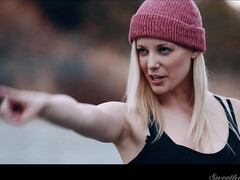 Arsch, Braunhaarige, Hd, Lesbisch, Natürlichen titten, Piercing, Muschi, Rau