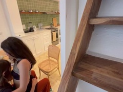 Bisexual, Rubia, Casero, Besar, Lesbiana, Masturbación, Coño, Solo