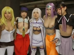 Asiático, Tetas grandes, Hd, Japonés