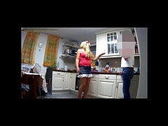 Enthousiasteling, Daddy, Vies praten, Duits, Handbeurt, Slipje, Rok, Webcamera