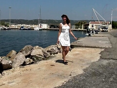 Amateur, Chica, Mamada, Peludo, Público, Adolescente