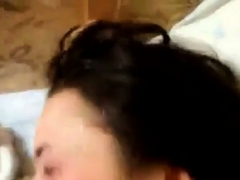 Amateur, Brunette brune, Tir de sperme, Faciale, Marrant, Pov
