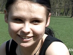 Arsch, Braunhaarige, Hundestellung, Behaart, Natürlichen titten, Im freien, Pov, Jungendliche (18+)