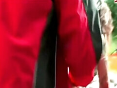 素人, フェラチオ, イく瞬間, ドイツ人, 巨大, アウトドア, 公共, オッパイの