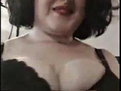 素人, ぽっちゃり, フェラチオ, なめる, ヴィンテージ