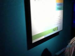 Badpak, Blond, Vriendin, Naakt, Buiten, Gezichtspunt, Openbaar, Geschoren