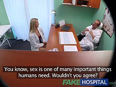 Blondine, Blasen, Verrückt, Spermaladung, Arzt, Krankenschwester, Pov, Titten