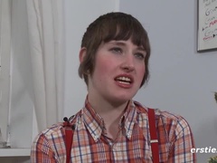 Leie, Grosse titten, Dildo, Füsse, Deutsch, Masturbation, Reiten, Solo