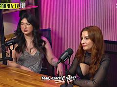 HOT BRUNETTE SHAKES UP AT THE LESBIAN PARTY