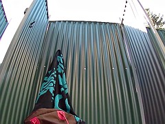 Cul, Tchèque, Masturbation, Douche, Voyeur