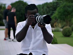 BLACKED Gorgeous model cant resist her photographers BBC