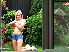 Amateur, Rubia, Mamada, Compilación, Alemán, Hd, Al aire libre, Coño