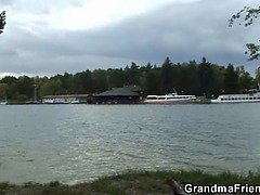 Blondine, Blasen, Geile alte tussi, Kehlenfick, Reif, Milf, Mutti, Stiefmutter