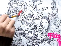 Beauté, Sucer une bite, Mignonne, Queue, Hd, Lesbienne, Mamelons, Chatte