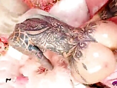 Cul, Faciale, Bâillonner, Énorme, Embrassement, Léchez, Rugueux, Fessée