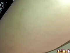 Asiatique, Grosse bite, Sucer une bite, Éjaculation interne, Queue, En levrette, Hard, Nénés