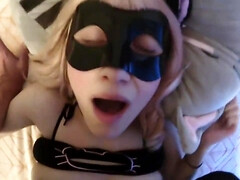 素人, フェラチオ, 巨乳な, 中出し, チン, 天然, 乳首, ティーン