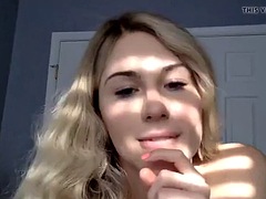 Amateur, Blonde, Transsexuelle, Solo