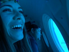 Жопа, Минет, Брюнетки, Сперма во рту, Подружка, Трусики, Тату, Сиськи