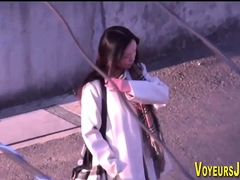 Watched asian toys pussy