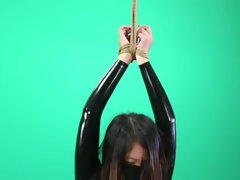 アジア人, 緊縛, フェティッシュ, ハードコア, 日本人, ゴム, 奴隷, ティーン
