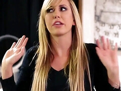 お尻, ブロンド, レズビアン, なめる, 淫乱熟女, オーガズム, オマンコ, 三人