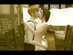 Grote lul, Bedriegen, Stel, Zoenen, Ouderwets