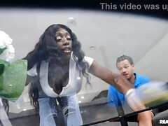 Enthousiasteling, Bedriegen, Diep in de keel, Hondjeshouding, Kokhalzen, Hd, Interraciaal, Likken