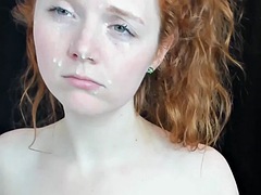 Lieveling, Fetisj, Interraciaal, Masturbatie, Roodharige vrouw, Alleen, Tieten likken, Speelgoed