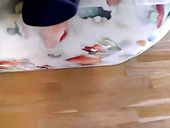 Anaal, Grote lul, Grote mammen, Zwart, Interraciaal, Natuurlijke tieten, Trio, Tieten likken