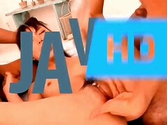 Geschnappt, Hd, Japanische massage, Lecken, Reif, Mutti, Dusche, Titten