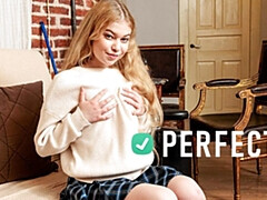 Vrouw, Fetisj, Vingeren, Masturbatie, Orgasme, Kut duiken, Tiener, Tieten likken