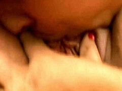 Watch Michele Santos get dominated and pleasured by a big dicked lesbian