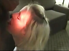 Blondine, Blasen, Schwanz, Hd, Milf