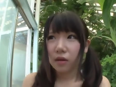 Asiatisch, Grosse titten, Bikini, Blasen, Besamung, Spermaladung, Japanische massage, Öffentlich